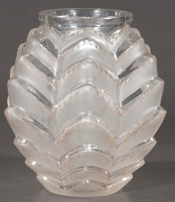 Rene Lalique Vase Soustons