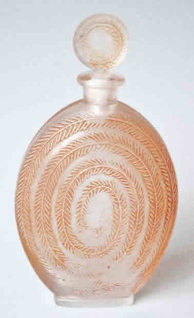 R. Lalique Spirale Fougere Perfume Bottle