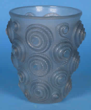 Rene Lalique Vase Spirales