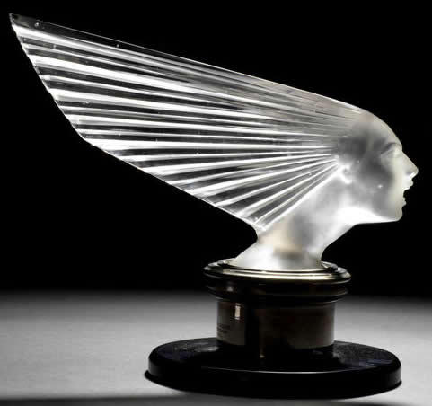 Rene Lalique  Spirit Of The Wind Car Mascot 