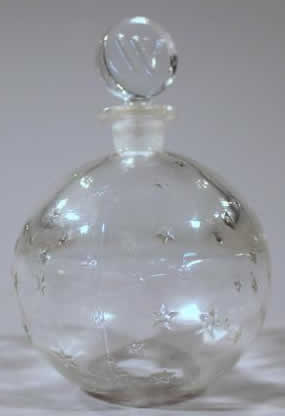 Rene Lalique Perfume Bottle Stars