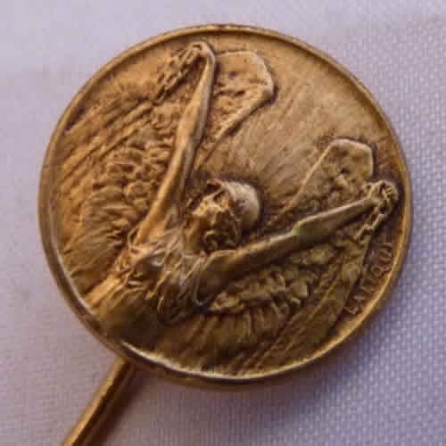 Rene Lalique Winged Victory Stickpin