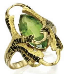 Rene Lalique Ring Talon