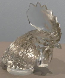 R. Lalique Tete de Coq Car Mascot