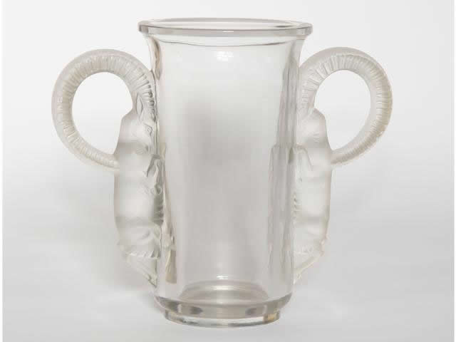 Rene Lalique Vase Thibet