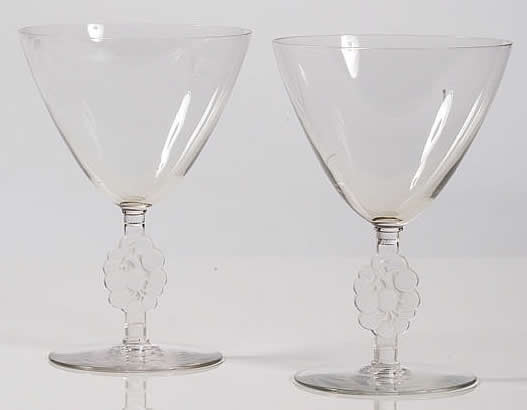 Rene Lalique Thionville Champagne Glass 