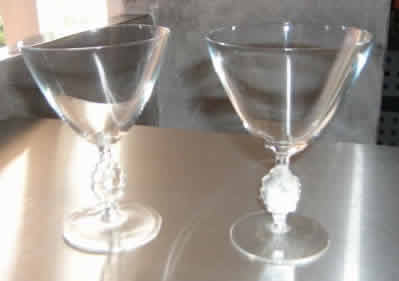 Rene Lalique Champagne Glass Thionville