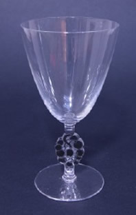 Rene Lalique Thionville Wine Glass 
