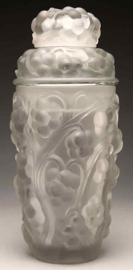 Rene Lalique Thomery Cocktail Shaker