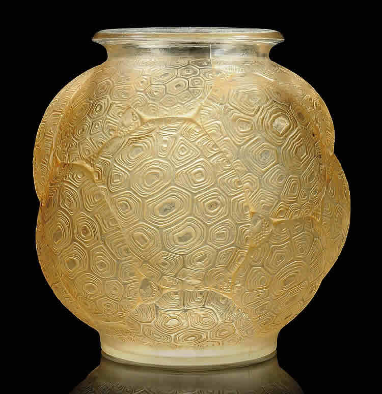 Rene Lalique  Tortues Vase 