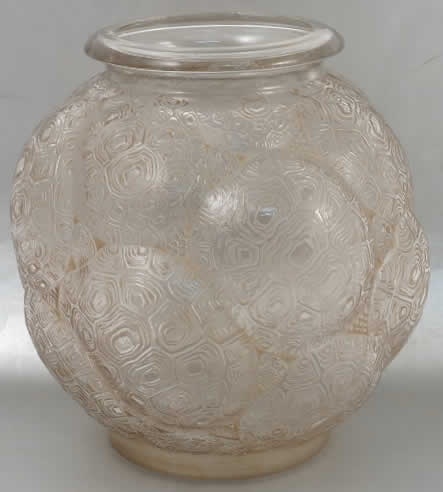 R. Lalique Turtle Vase