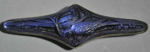 R. Lalique Two Pheasants Brooch