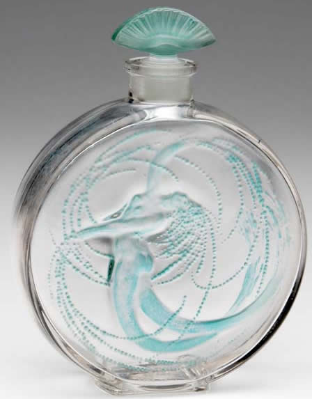 Rene Lalique Perfume Bottle Une Sirene