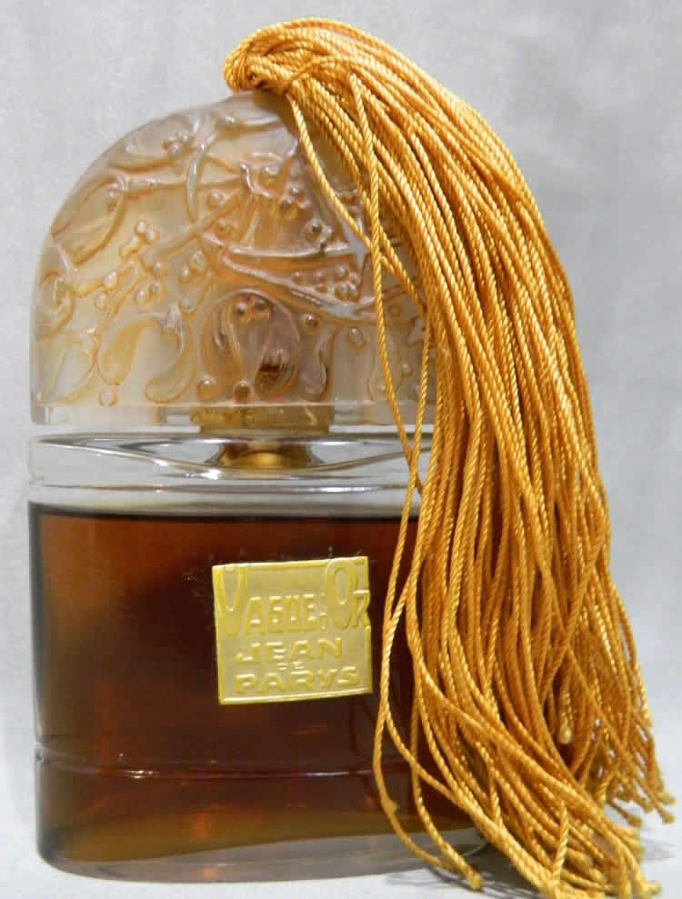 Rene Lalique Perfume Bottle Vague d'Or