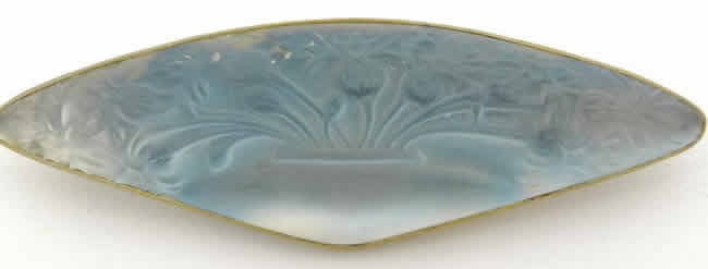 Rene Lalique Vase De Bluets Brooch