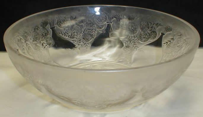 Rene Lalique Bowl Vases