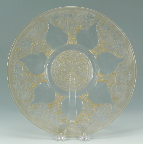 R. Lalique Vases Platter
