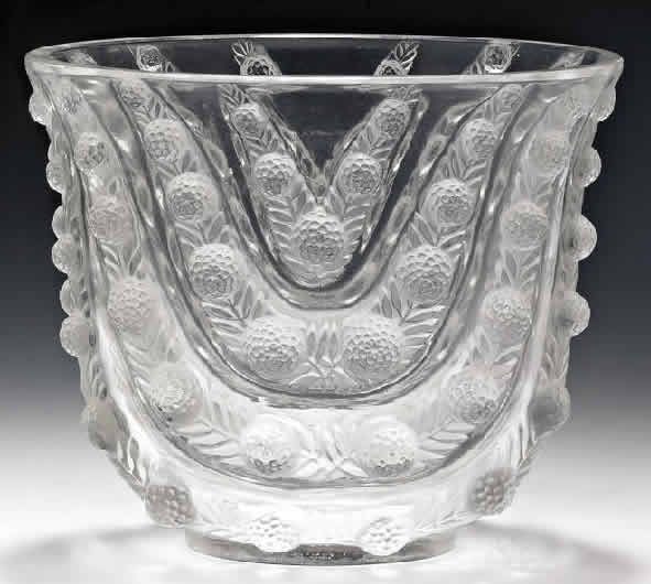 Rene Lalique Vase Vichy