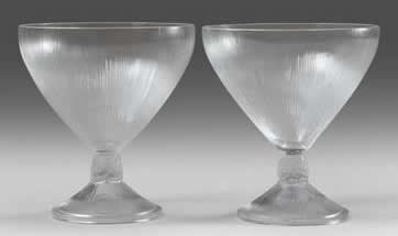 R. Lalique Vigne Strie Glass
