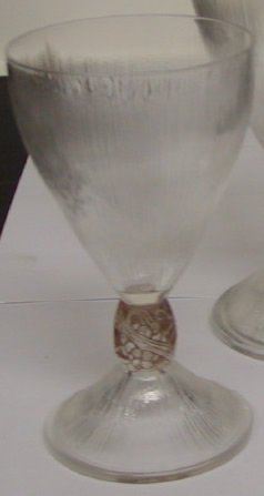Rene Lalique Glass Vigne Strie
