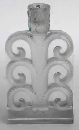 R. Lalique Volutes Candlestick