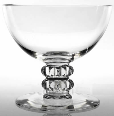 Rene Lalique Vougeot Glass 