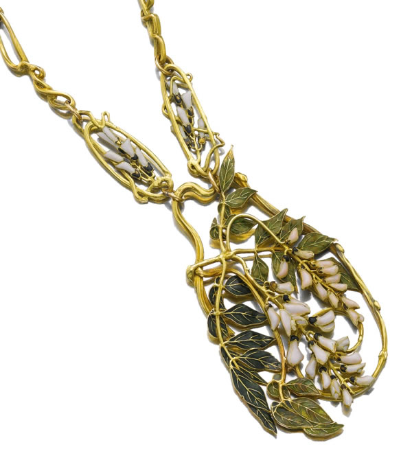 Rene Lalique Necklace Wisteria