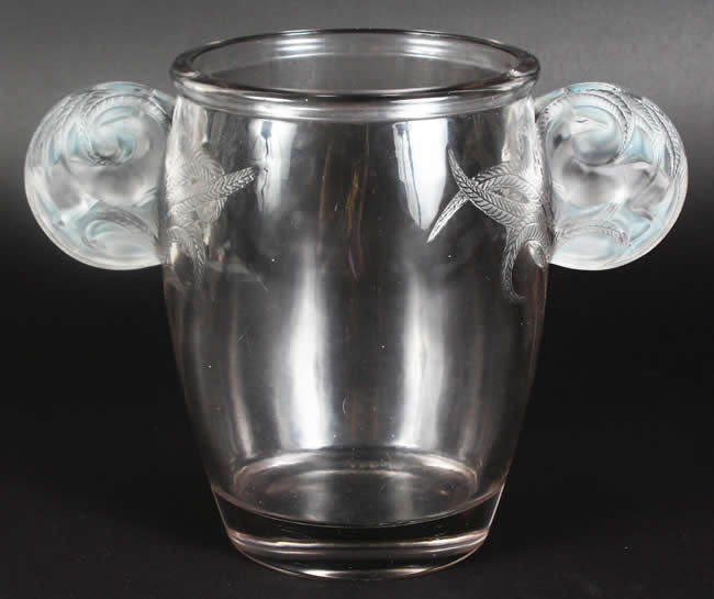 R. Lalique Yvelines Vase