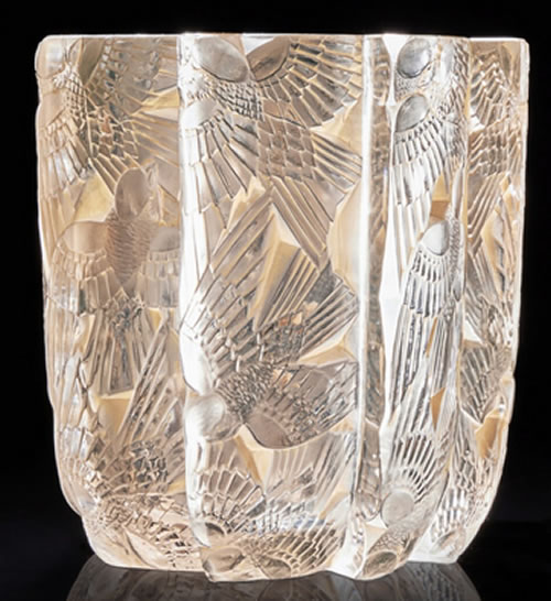Rene Lalique Vase Bali