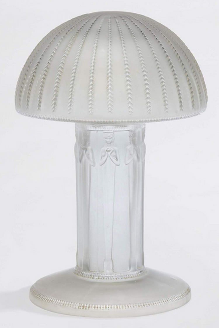 Rene Lalique Lamp Cariatides