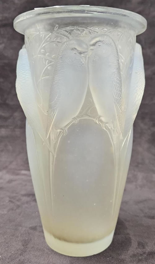 Rene Lalique Vase Ceylan