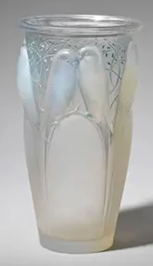 Rene Lalique Vase Ceylan