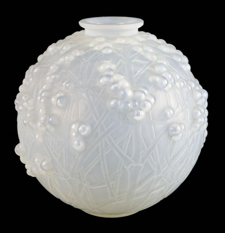 Rene Lalique Vase Druide
