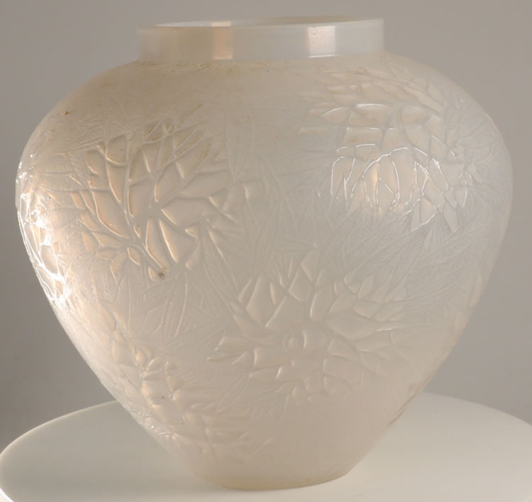 Rene Lalique Vase Esterel