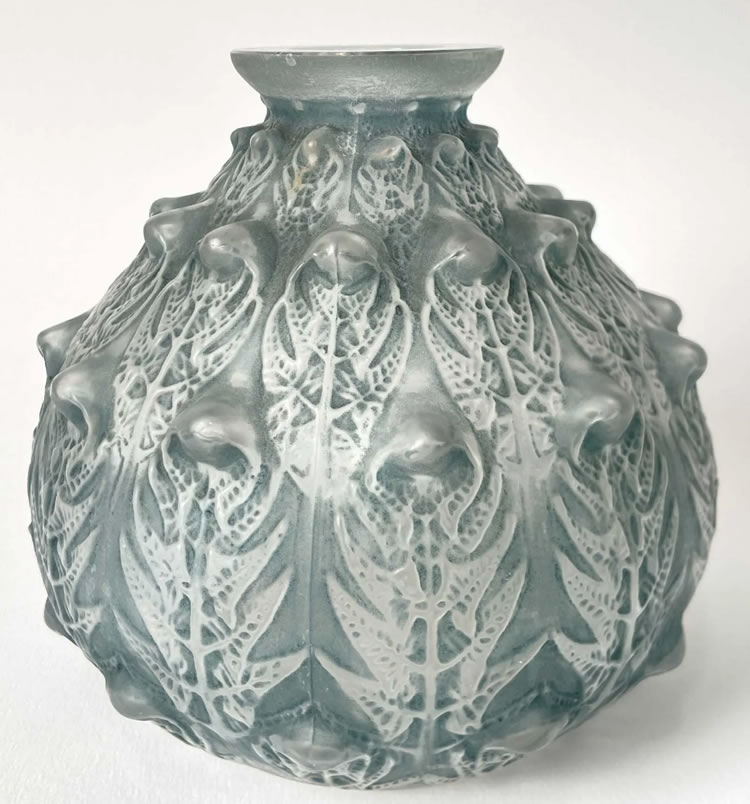 Rene Lalique Vase Fougeres