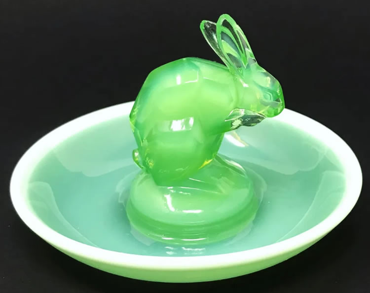 Rene Lalique Cendrier Lapin