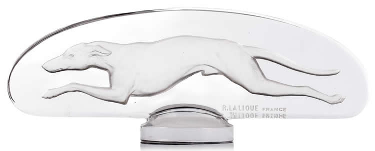 Rene Lalique Car Mascot Levrier