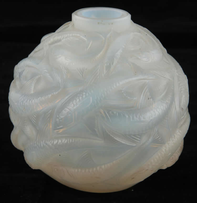 Rene Lalique Vase Oleron