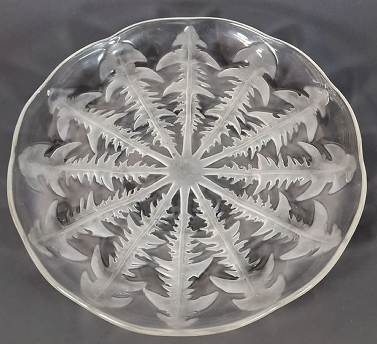 Rene Lalique Plate Pissenlit