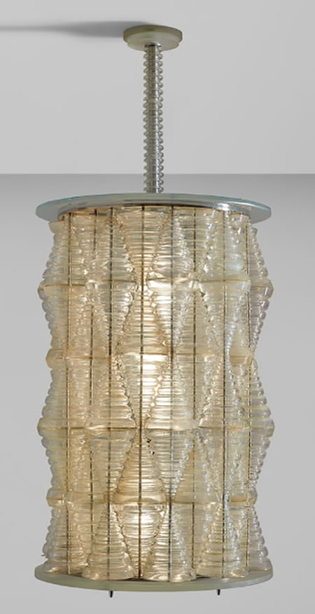 Rene Lalique Chandelier Spirales