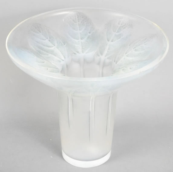 Rene Lalique Vase Violettes