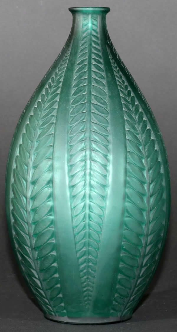 Rene Lalique  Acacia Vase 