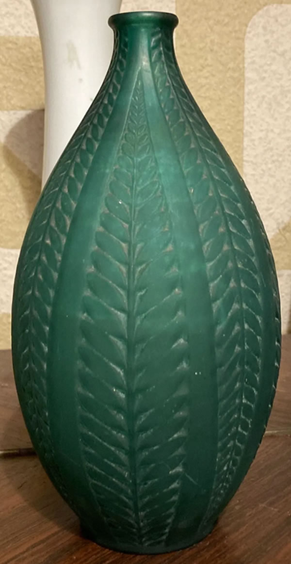 R. Lalique Acacia Vase