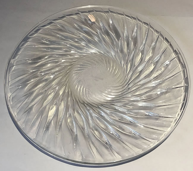 Rene Lalique  Algues Plate 