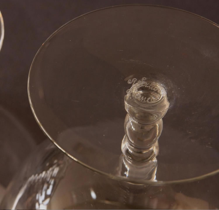 R. Lalique Andlau-2 Glass 2 of 2