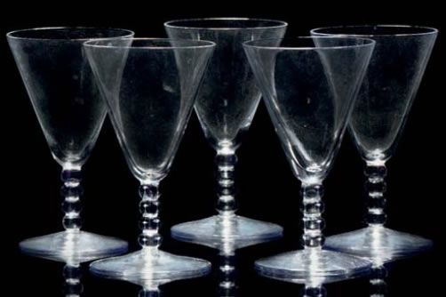 R. Lalique Andlau Glass 2 of 2