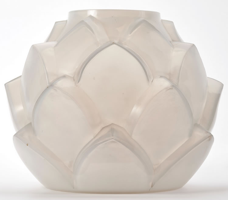 R. Lalique Armorique Vase