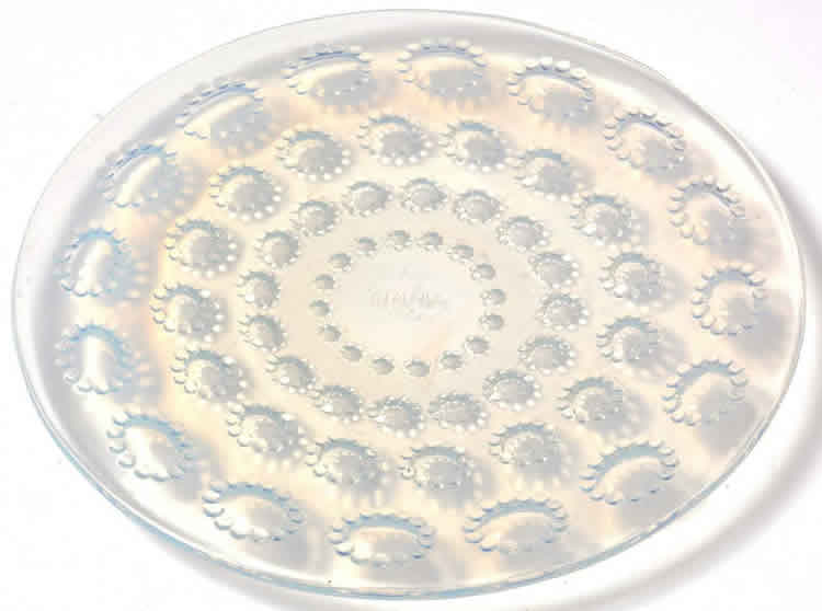 Rene Lalique Plate Asters