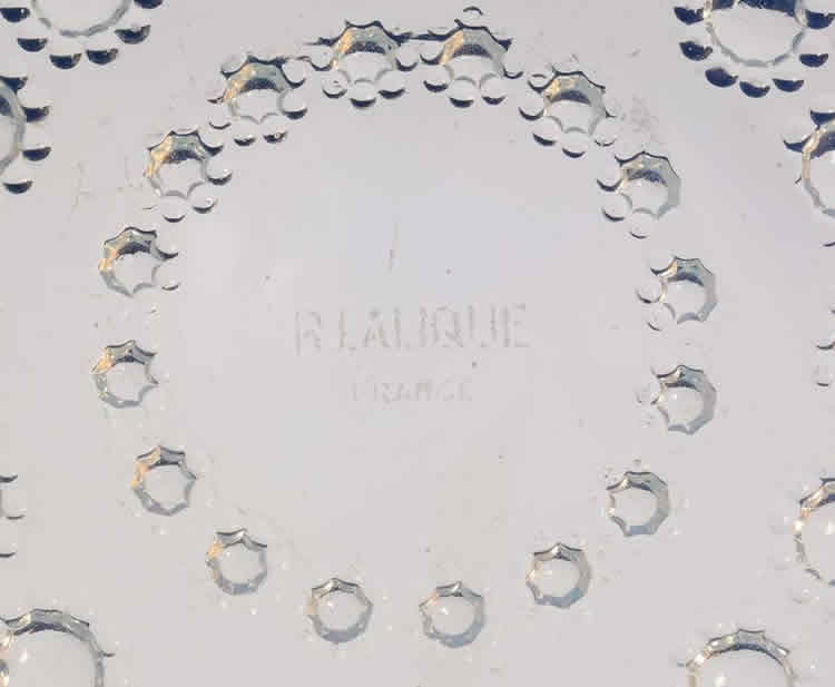 R. Lalique Asters Plate 3 of 3