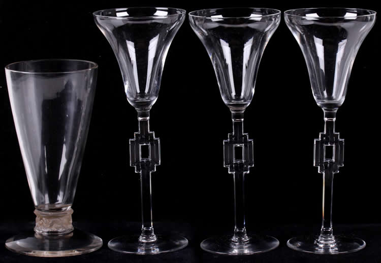 R. Lalique Bague Chiens Glass 3 of 3